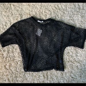 Mesh Crop Top